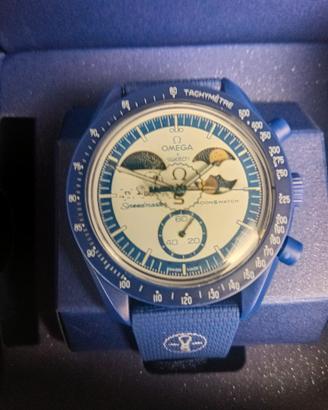 OmegaXSwatch Mission To Earthphase Moonshine Gold