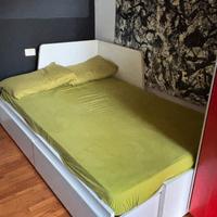 Letto Flekke ikea+ 2 materassi Malvik 80*200 cm