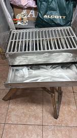 Barbecue in acciaio