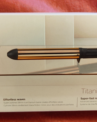 BaByliss C455E Titanium ferro arricciacapelli