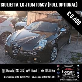 Giulietta 1.6 JTDm-2 105 CV Exclusive full optiona