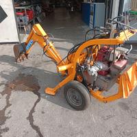 MINIESCAVATORE MANUALE IDRAULICO A MOTORE