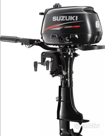 Motore Gambo lungo 4 tempi Suzuki 6hp -Come nuovo