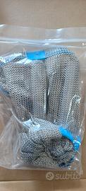 Guanto antitaglio inox lungo tridentum