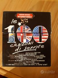 Cofanetto 5 CD le 100 canzoni di sempre .