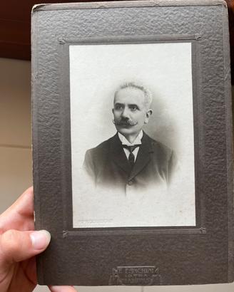 Fotografia grande cartonata antica regno ditalia
