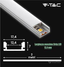 Profilo alluminio per striscia led