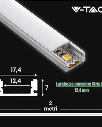 Profilo alluminio per striscia led