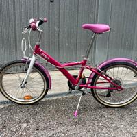 Bicicletta Btwin 5 bambina 20x1.75
