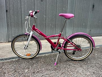 Bicicletta Btwin 5 bambina 20x1.75