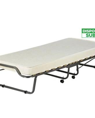 Luxor brandina con materasso singolo 80x200cm