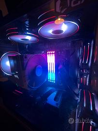 Ryzen 7 5700X, RX 7600 XT, 32GB RAM  Pc Gaming