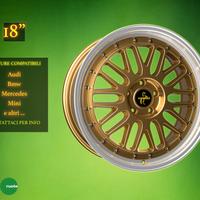 Cerchi in Lega 18" Volkswagen, Bmw Seat e altri
