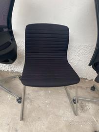 Poltroncine sedute ufficio in tela la coppia