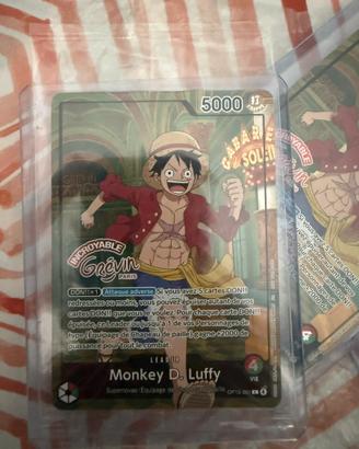 One Piece Luffy Grévin Sealed Ticket