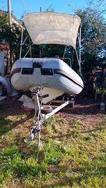 gommone Marshall M80 con motore e carrello stradal