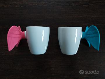 2 mug Pylones angeli assortiti
