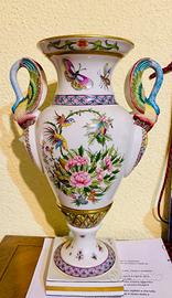 Vaso in porcellana, Mehun, Francia, XIX