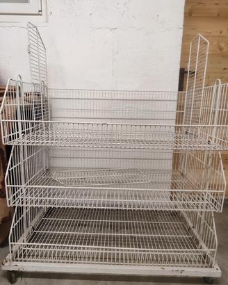 carrello espositore