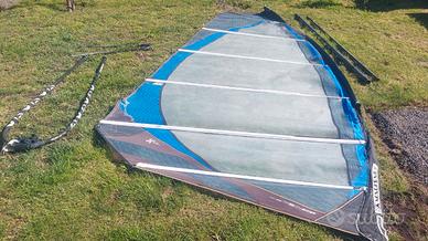 Vela, boma, albero: rig completo