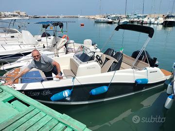 Barca quicksilver 555 open