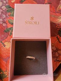 Anello oro bianco 750
