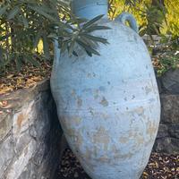 Orcio in terracotta lavorato a mano antigelivo