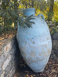 Orcio in terracotta lavorato a mano antigelivo