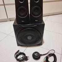 set altoparlanti con subwoofer trust