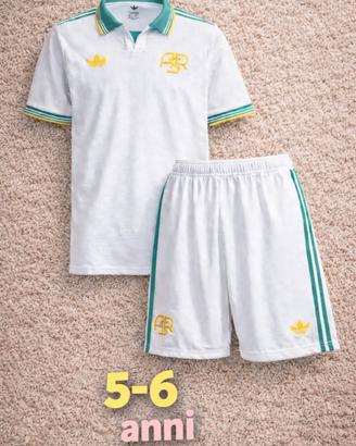 Maglia e pantaloncino Roma 2026 5-6 anni nuovo
