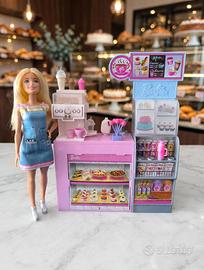 Barbie pasticceria coffee shop-rarissima- come nuo