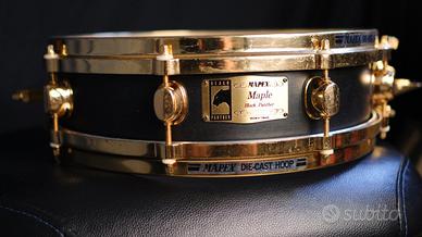 Rullante Black Panther 13x4" Gold Hardware Raro