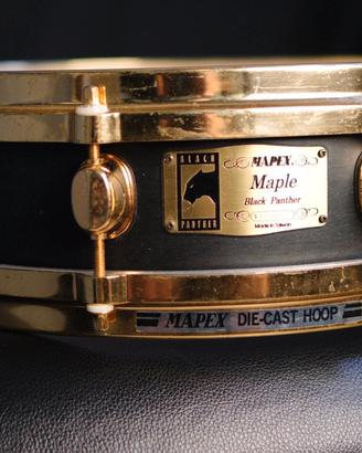 Rullante Black Panther 13x4" Gold Hardware Raro