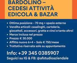 Attività edicola & bazar - bardolino - 30.000