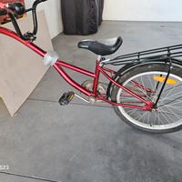 traino bici tandem per bambini da agganciare 