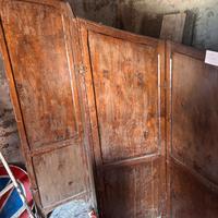 Paravento in legno antico
