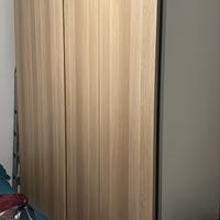 Armadio ikea Pax betulla e bianco