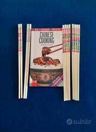Libro Cucina Cinese + set 12 bacchette