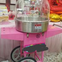 carretto zucchero filato con cupola