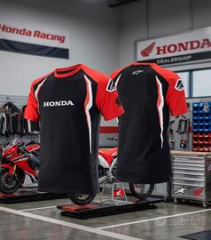 T-shirt honda Alpinestar