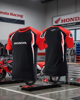 T-shirt honda Alpinestar
