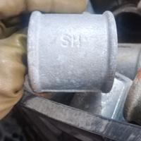 Manicotto un pollice e mezzo zincato