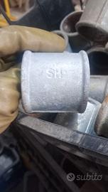 Manicotto un pollice e mezzo zincato