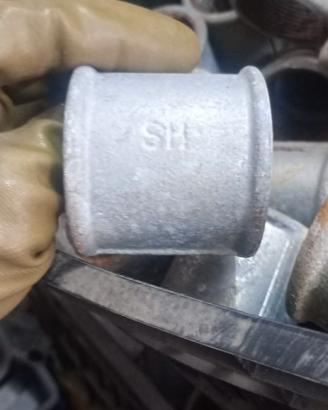Manicotto un pollice e mezzo zincato
