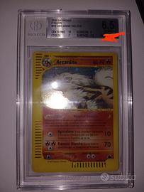 Carta Pokémon Arcanine Skyridge Holo BGS 6,5