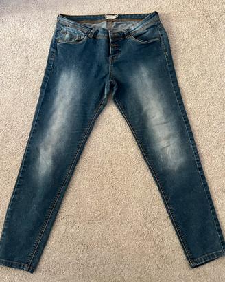 Pantaloni jeans donna terranova xl