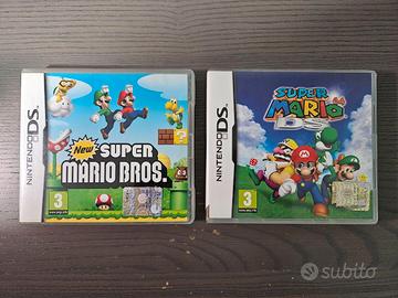 Lotto New Super Mario Bros + Super Mario DS 64