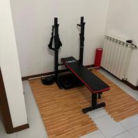 PANCA MULTIFUNZIONE E PESI