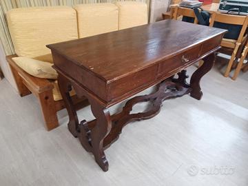 scrivania antica legno