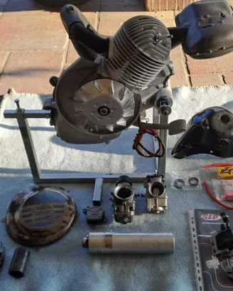 Motore completo Vespa Quattrini M200